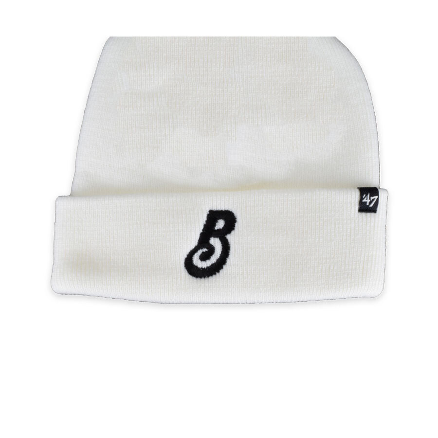 【'47×BlackRamsTokyo】'47 Cuff Knit（WHT）